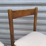 Set of four brutalist chairs 1950