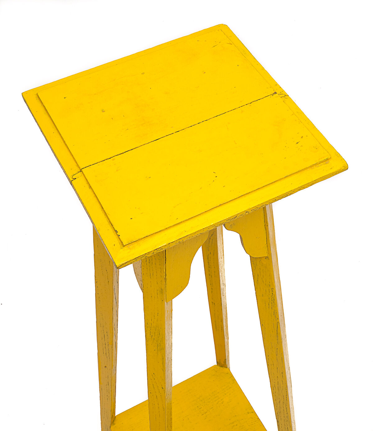 Sellette jaune, vintage 1960