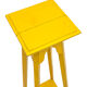 Sellette jaune, vintage 1960