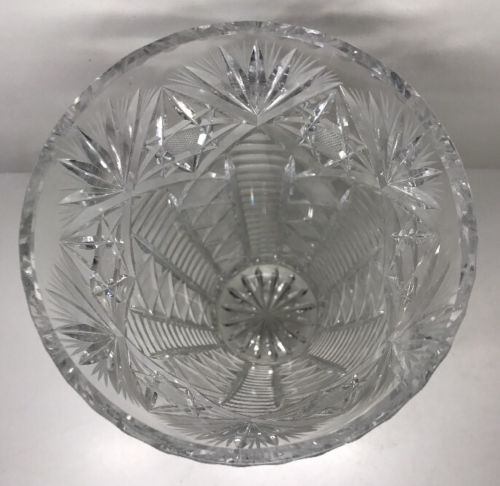 Cut Crystal vase