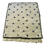 Small Beni Ouarain rug with polka dots