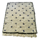 Small Beni Ouarain rug with polka dots