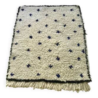 Petit tapis Beni Ouarain à pois