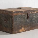 Antique chest in dark tones (c.1920) #6