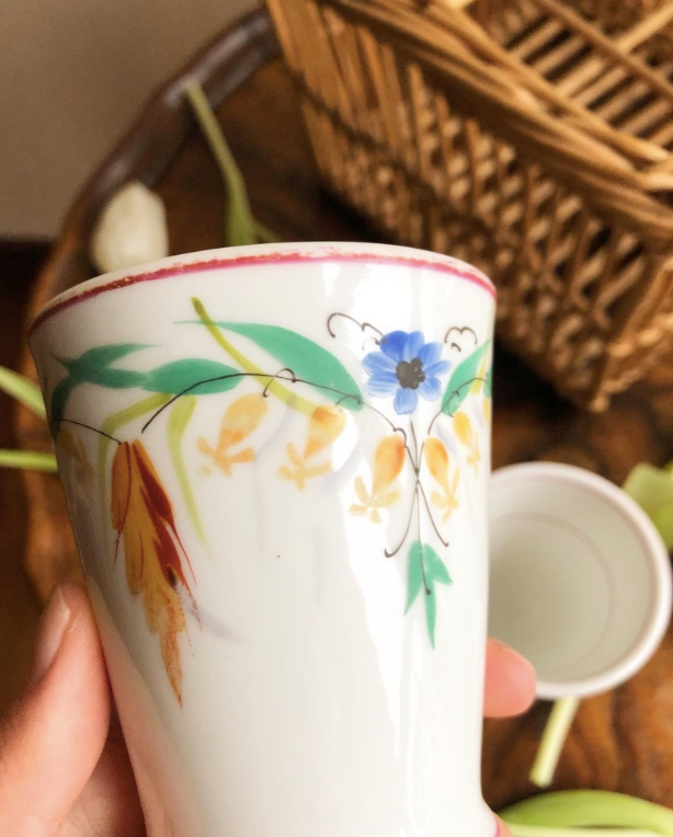 Lot of 4 cups mazagran