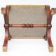Curule Stool Empire  with Needlepoint