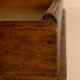Old wooden and glass tray