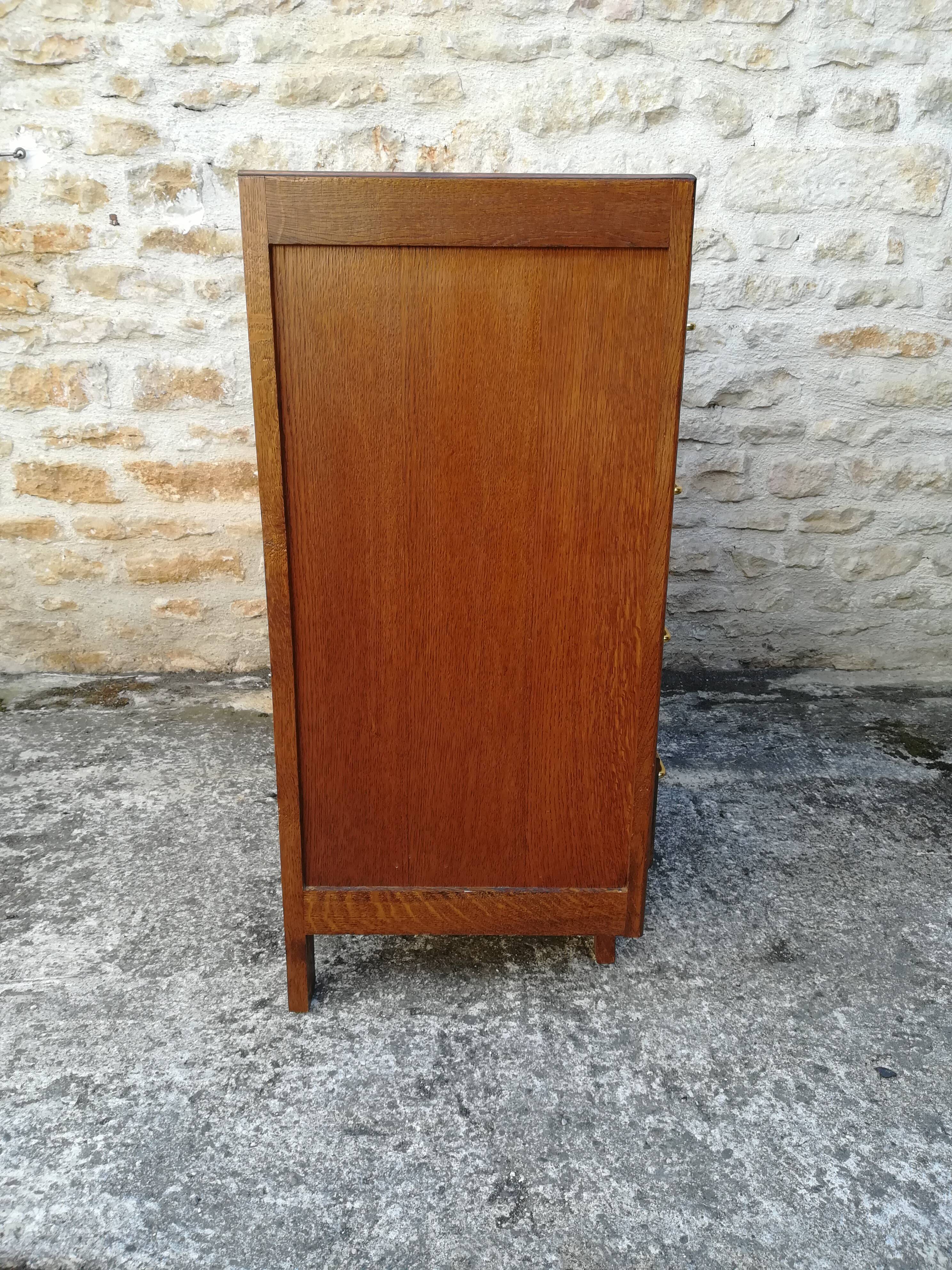 Commode vintage en chêne