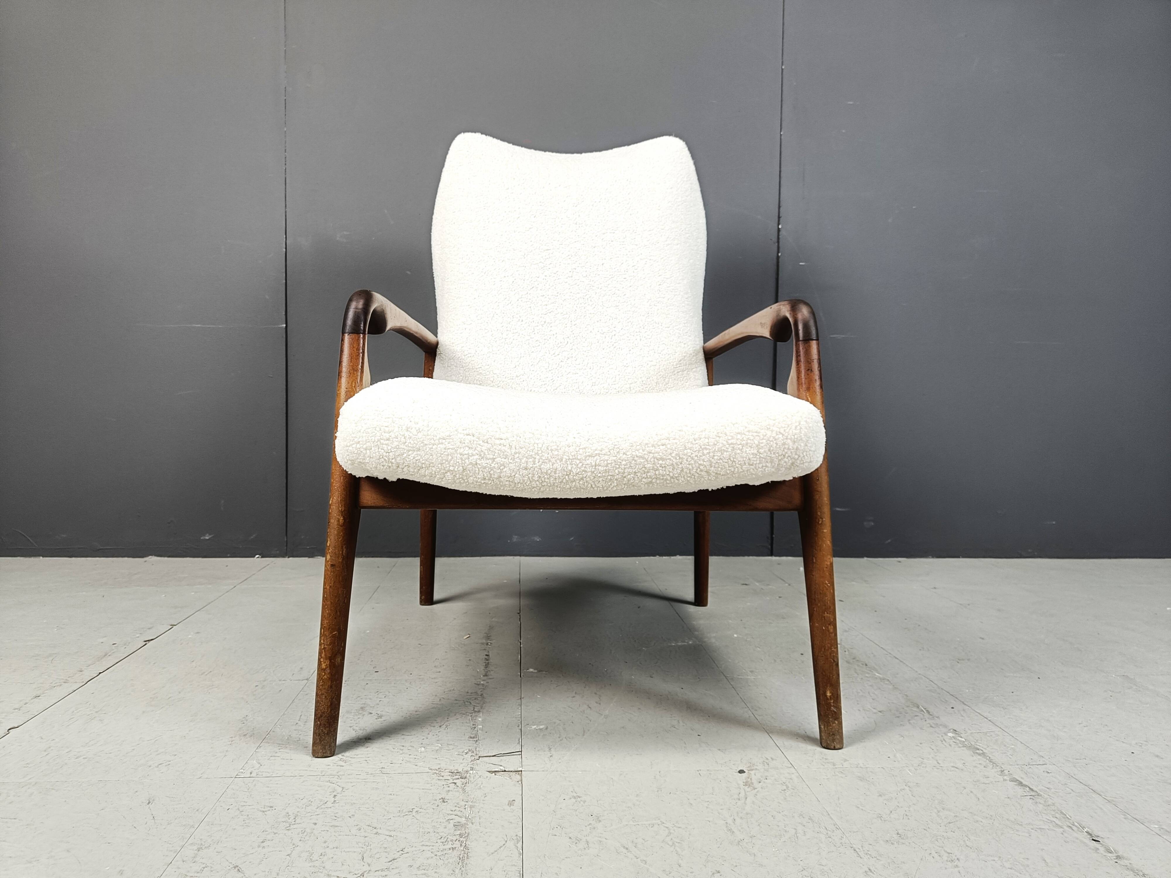 Fauteuil scandinave du milieu du siècle, années 1960