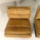 Special lounge chairs chrome & leather 1960’s