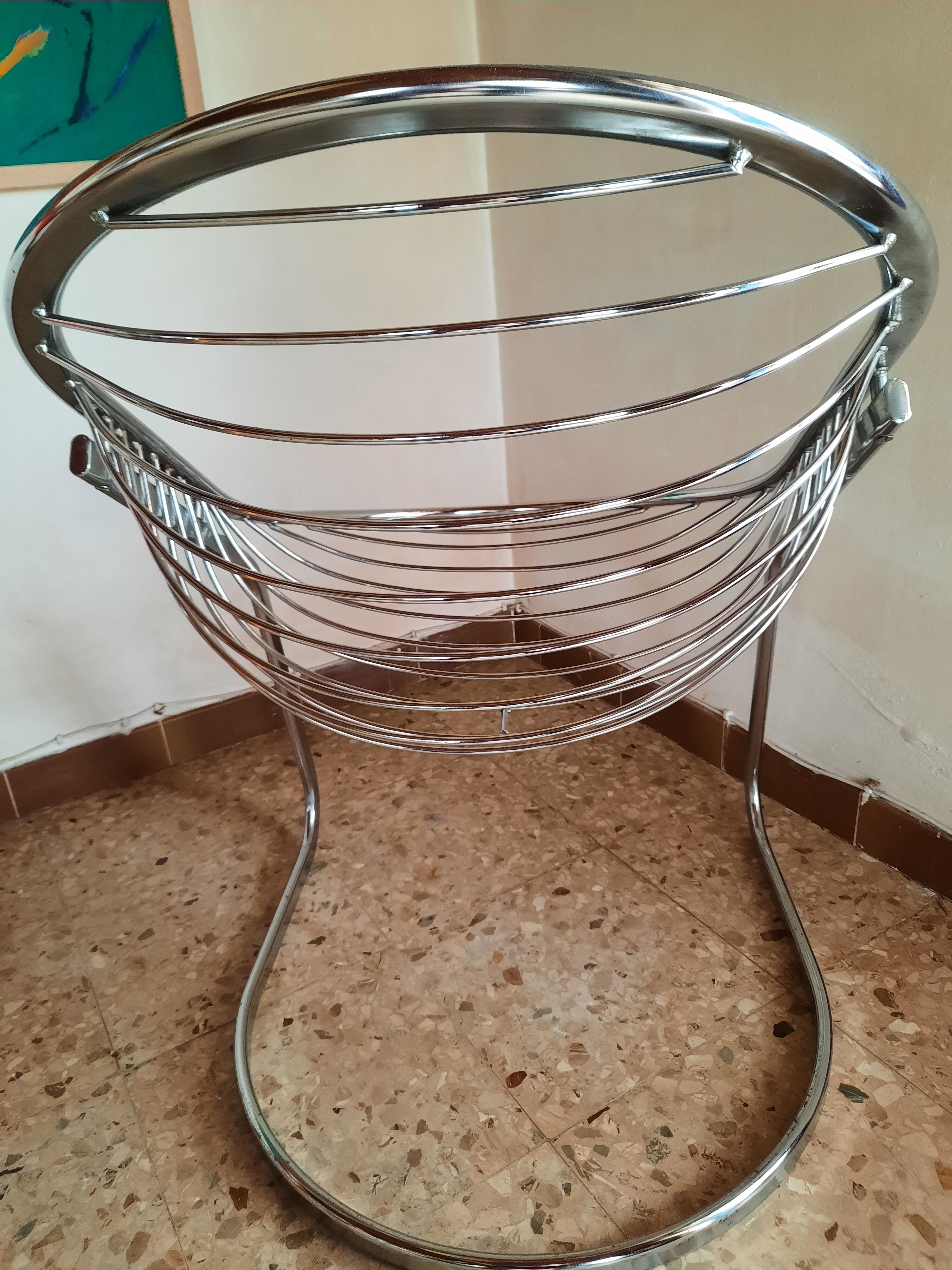 Eggchair armchair for Rima, Italy, 70s