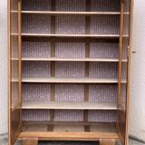 Parisian glazed wardrobe 1930 raw wood