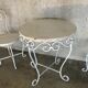 Wrought iron children's garden lounge