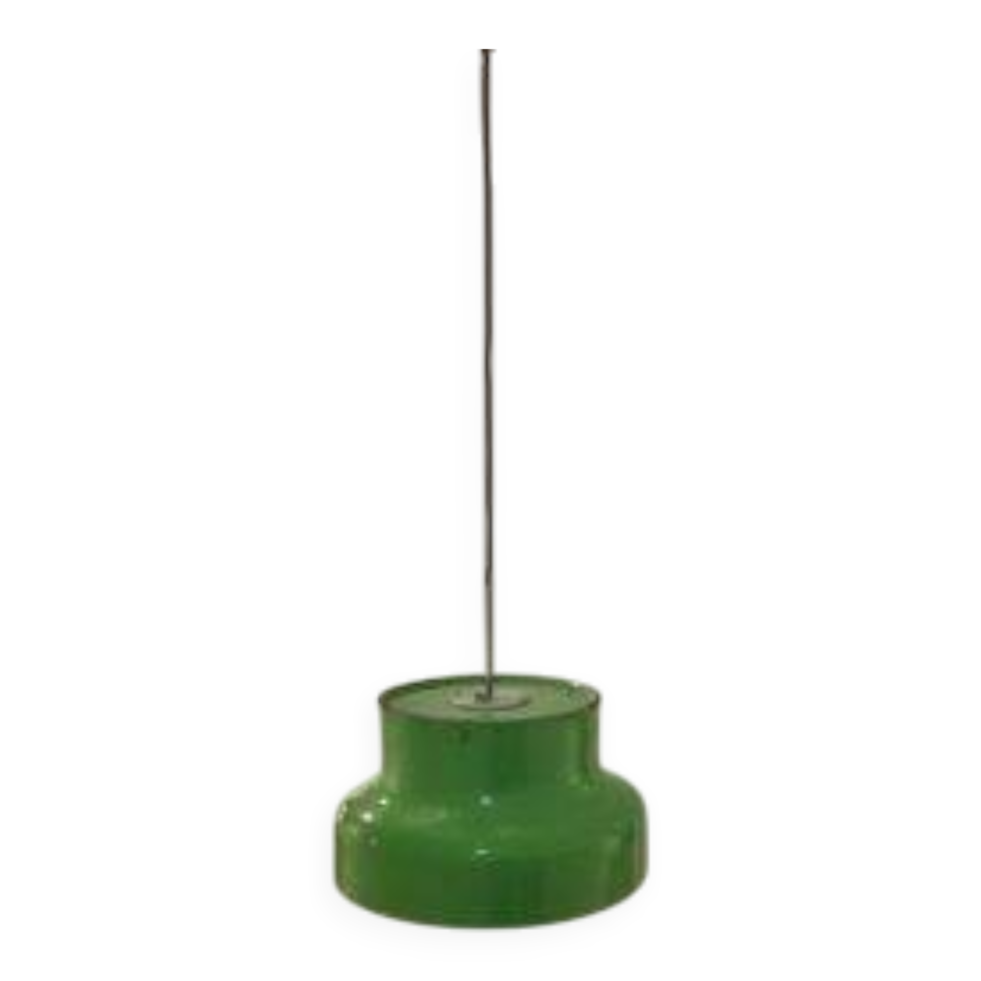 Kelly green Bumling pendant lamp by Anders Pehrson for Ateljé Lyktan, 1970s