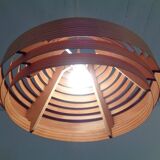 Wooden Lamella Ceiling Lamp by Hans-Agne Jakobsson for Hans-Agne Jakobsson AB Markaryd, 1960s