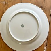 Set of eight German porcelain plates from the 1950s