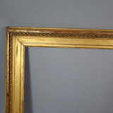 Old frame wood stucco gilding original 50x42 foliage 41x33 cm SB