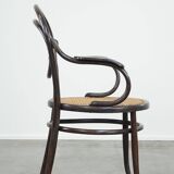 Very charming, elegant, vintage bentwood design bistro chair with comfortable armrests