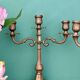 Paire de chandeliers vintage