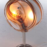Rare beautiful French table lamp design by Jean-Pierre Alary, France.