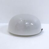 Vintage opaline round ceiling light
