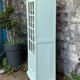Antique celadon glass Parisian wardrobe H162