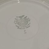 White and golden dessert plates Villeroy and Boch