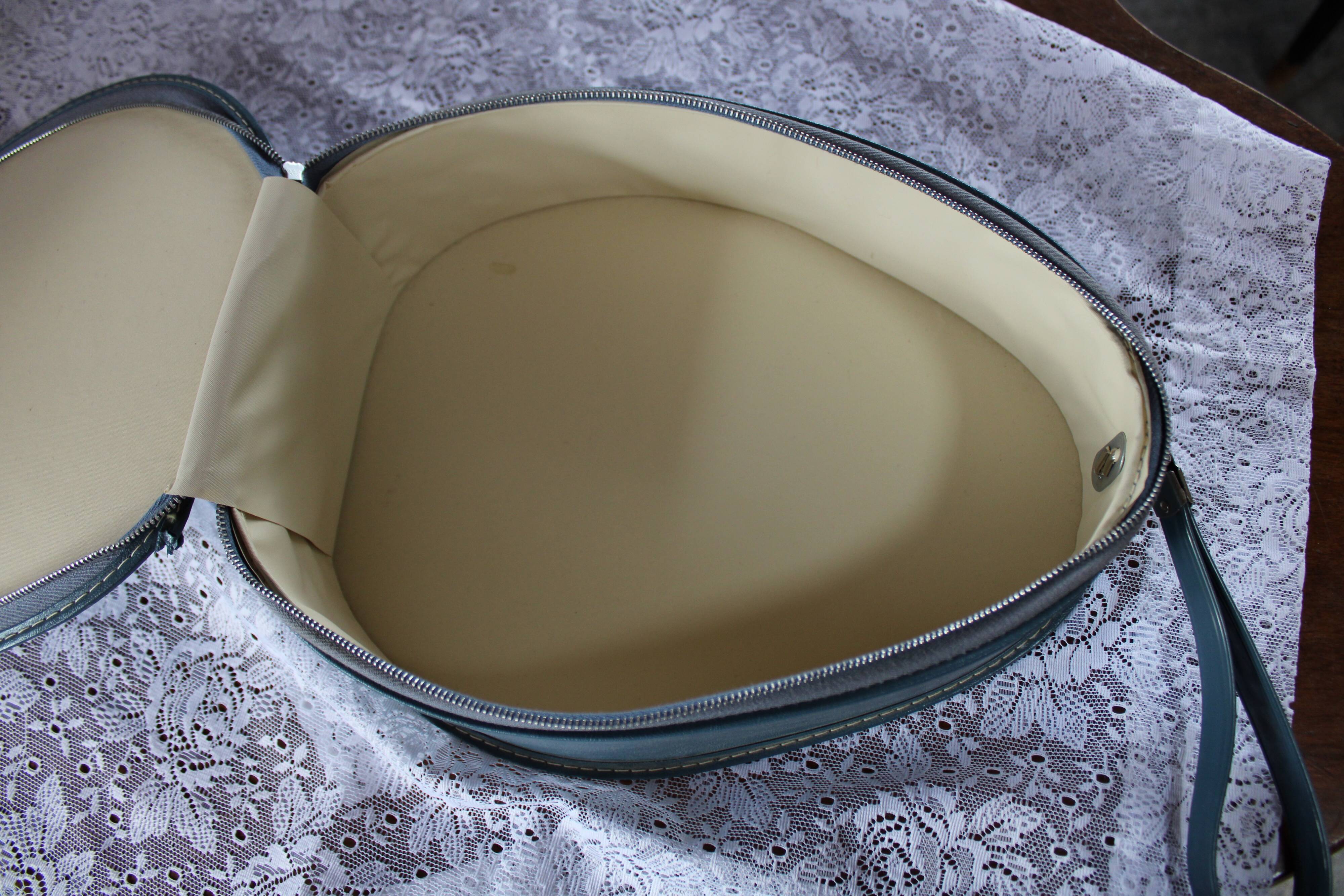 Wearing Vintage stewardess Hat