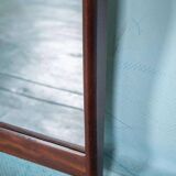 Scandinavian teak mirror from the 1960s.