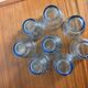 Lot de 8 verres arco france bleu