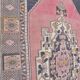 One a Kinf Of Unique Vintage Rug c837