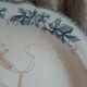 Large antique plate "Louis XIII" Choisy le Roi