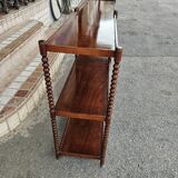 Large 20th century mahogany shelf