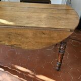 Louis-Philippe round table with shutters