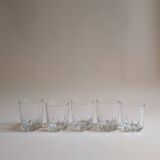 Set of 5 whisky glasses