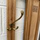 Large oak entrance hall wardrobe, early 20th century