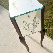 Art Deco bedside mirror
