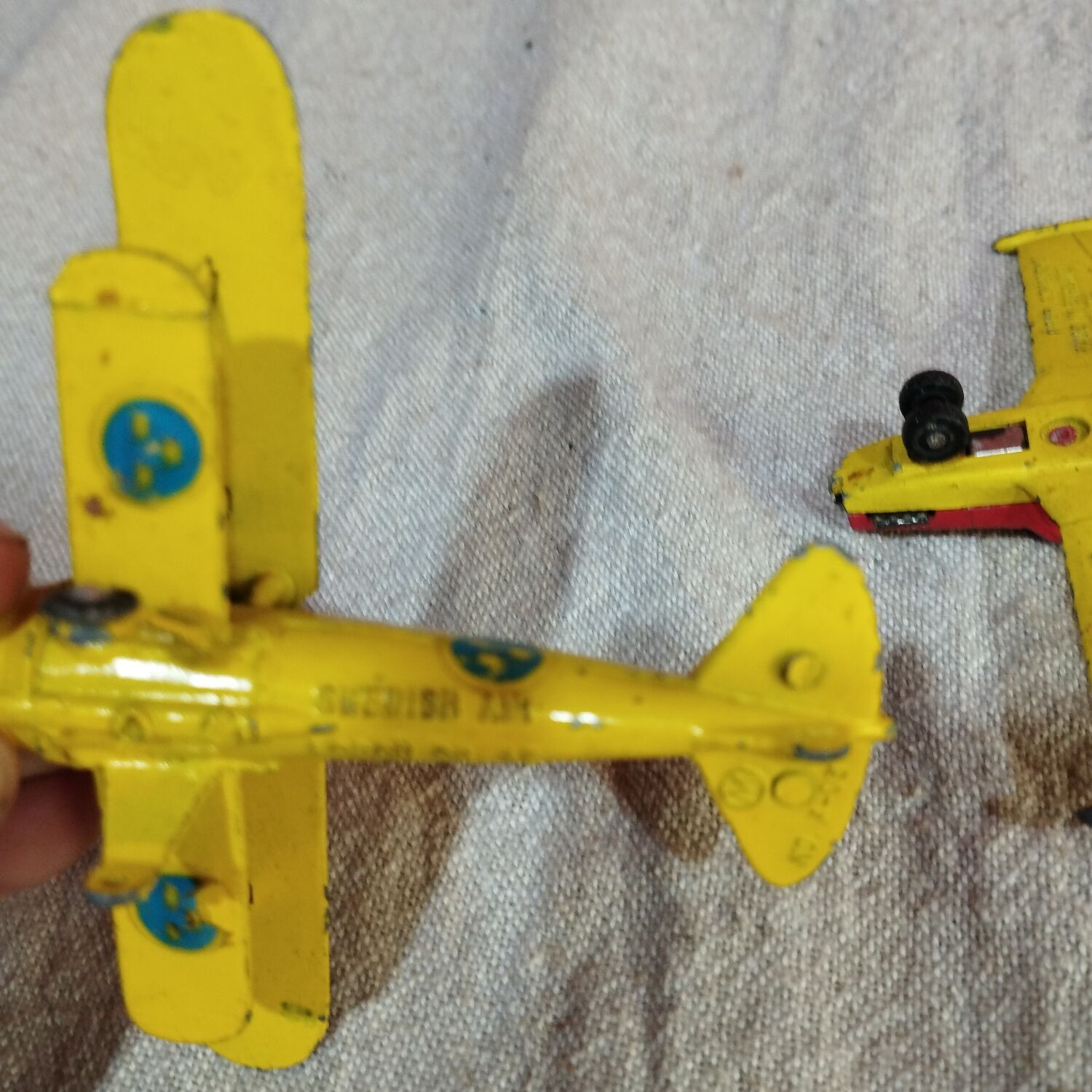 Airplanes metal toys