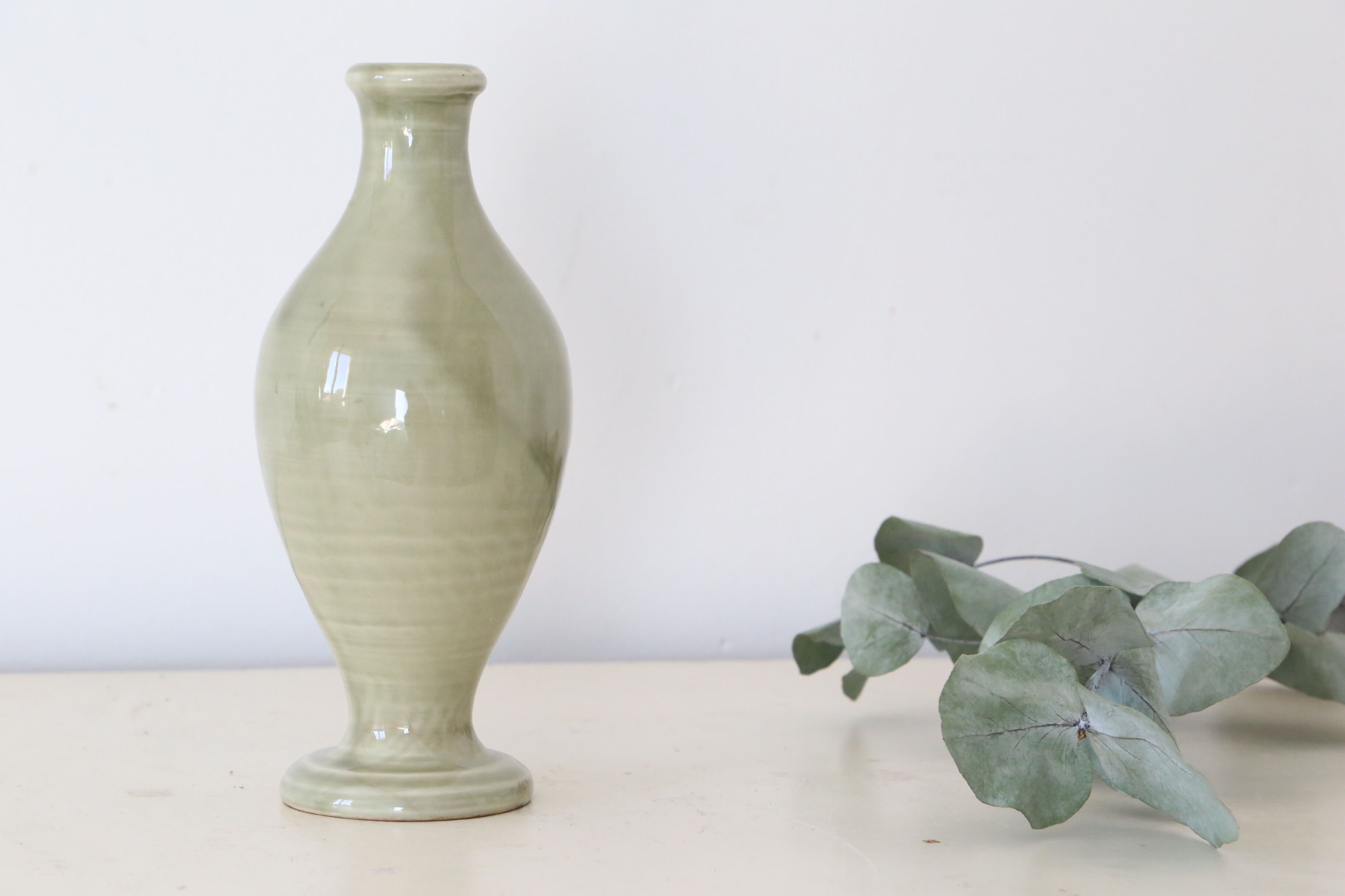 Selernes glazed ceramic soliflore / vase
