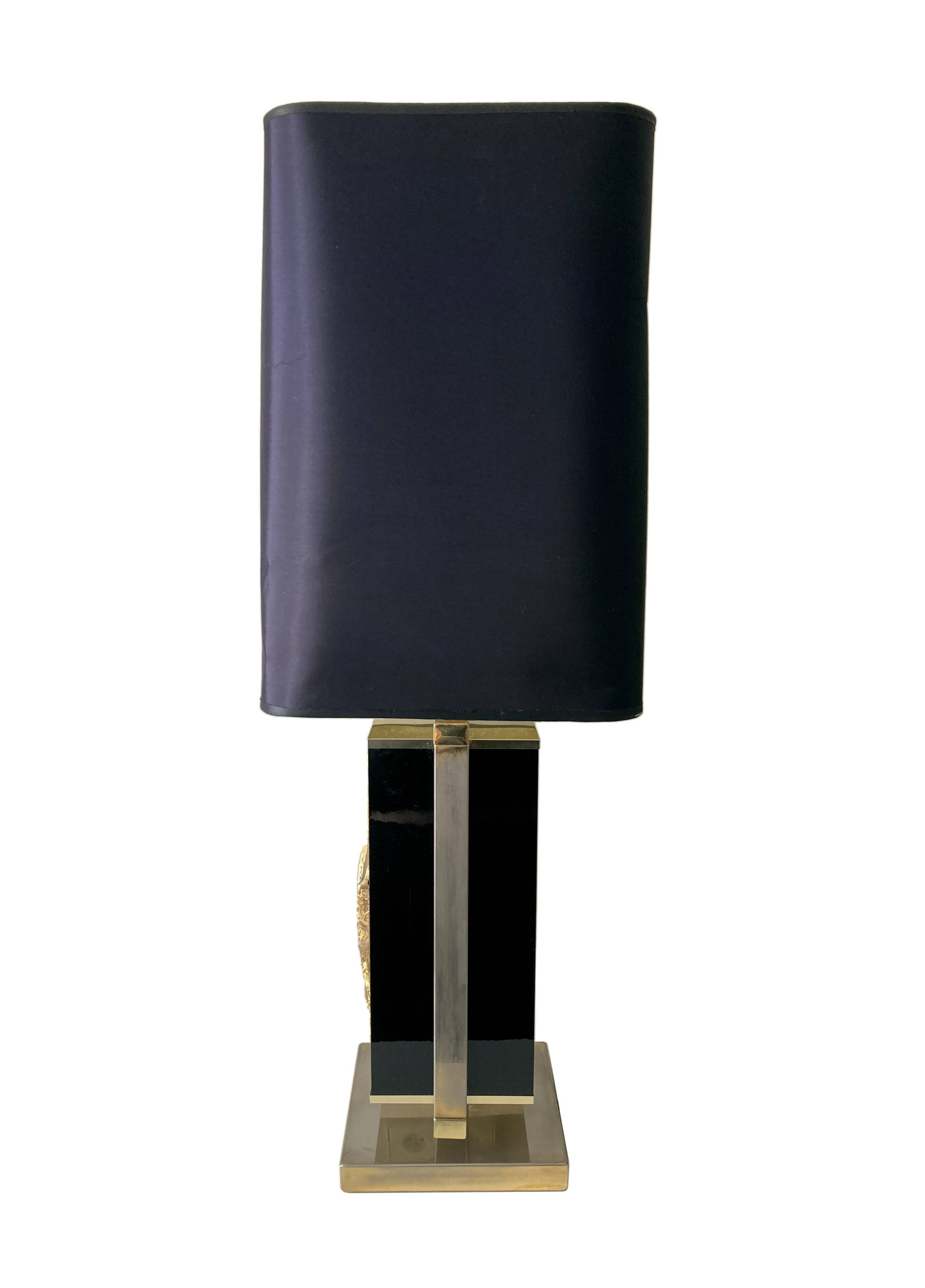 Philippe Cheverny - Large vintage table lamp. 1970