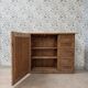 Renovated oak notary's office furniture.