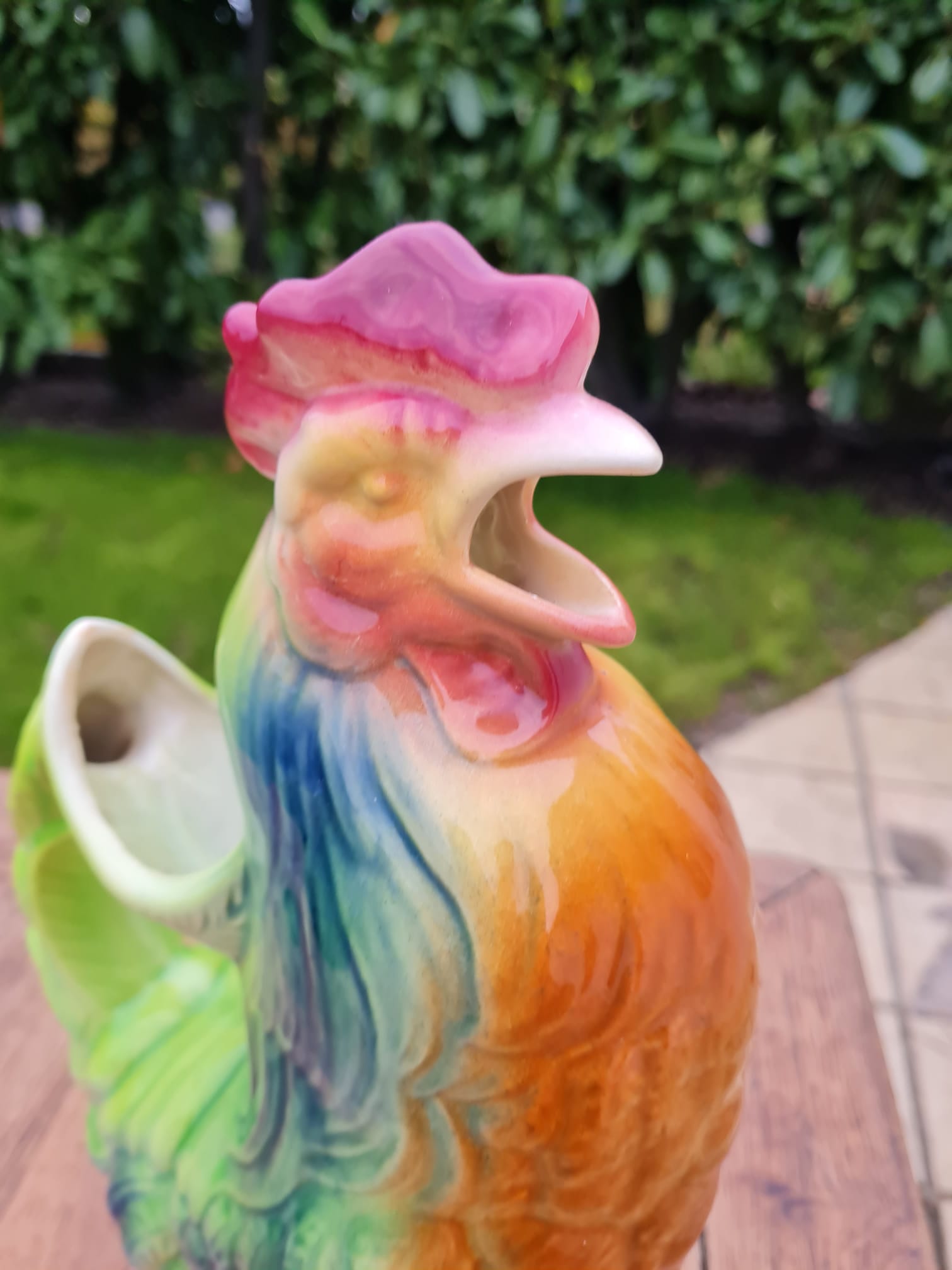 Zoomorphic pitcher rooster Saint-Clément