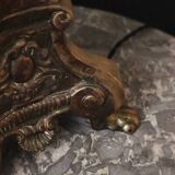 Old candlestick lamp
