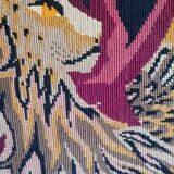 Tapisserie en coton lion ailé