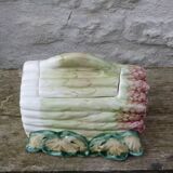 Asparagus service in slipware