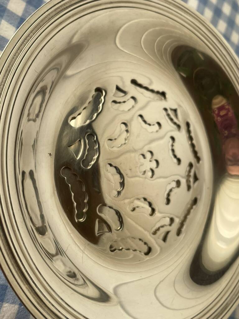 Christofle silver-plated vintage butter dish - Rare butter dish -