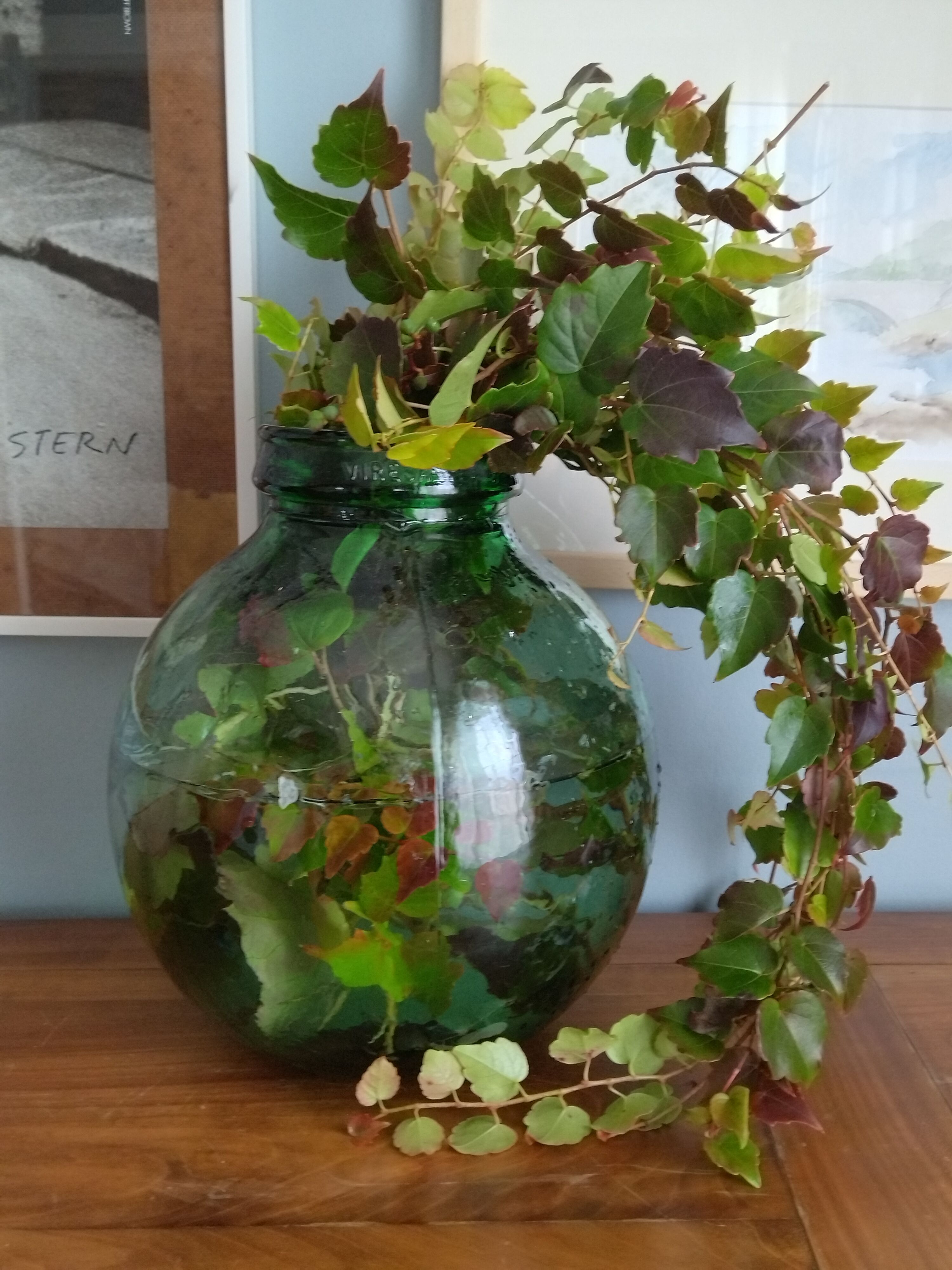 Lot of 2 vintage dame jeanne