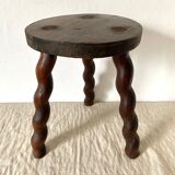Vintage tripod stool