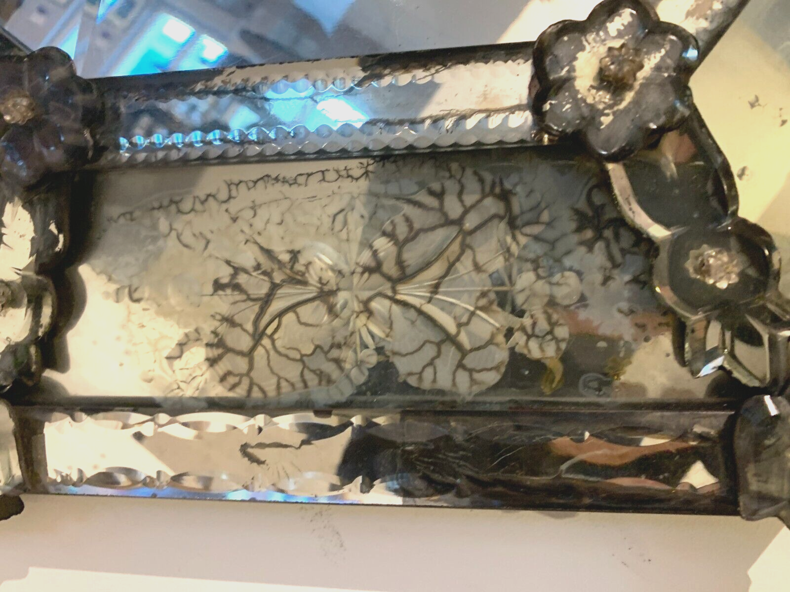 Miroir Vénitien a pare close XX siècle