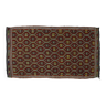 Tapis kilim de zone, kilim turc noué à la main en laine vintage, tapis 270 cmx 160 cm